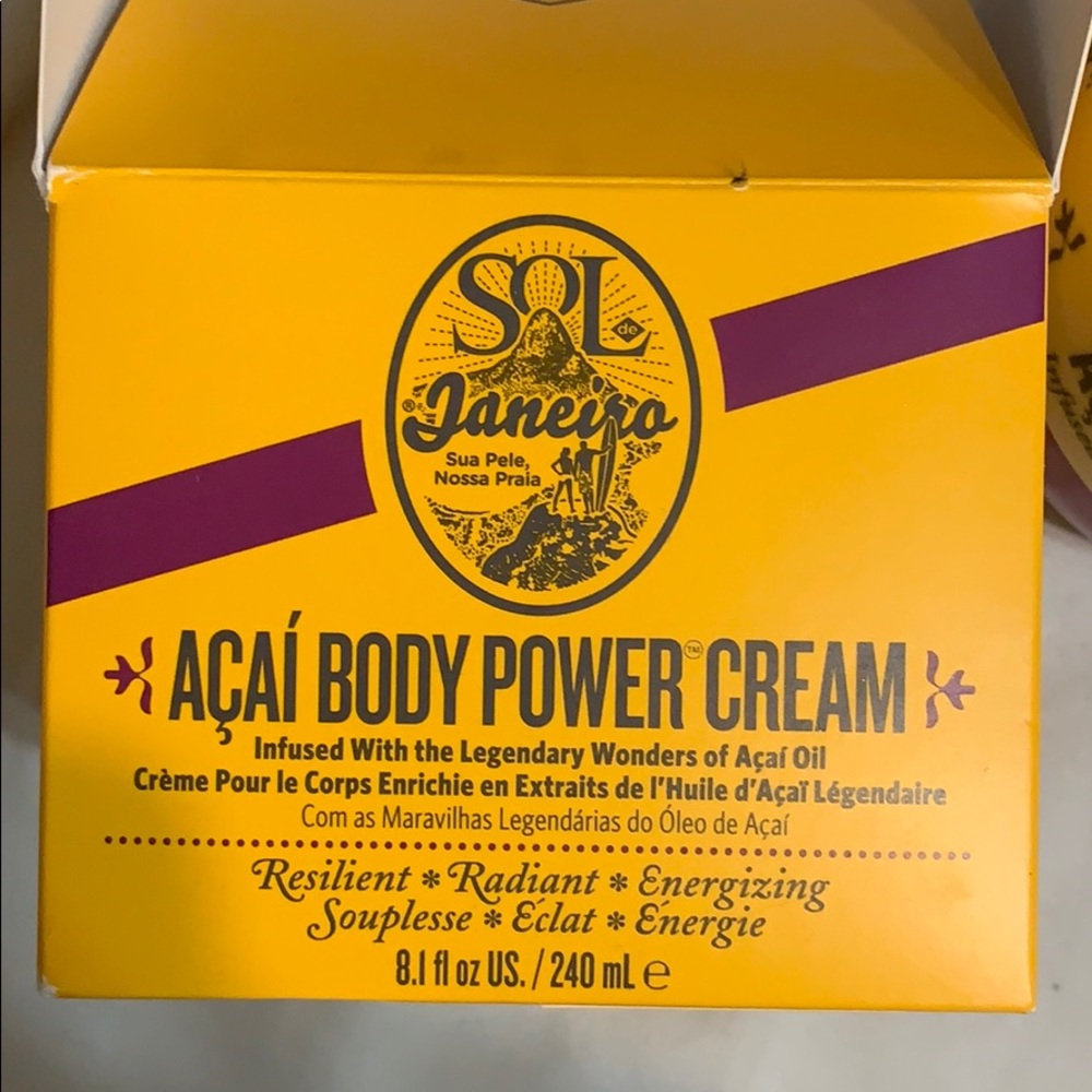 Açaí body power cream